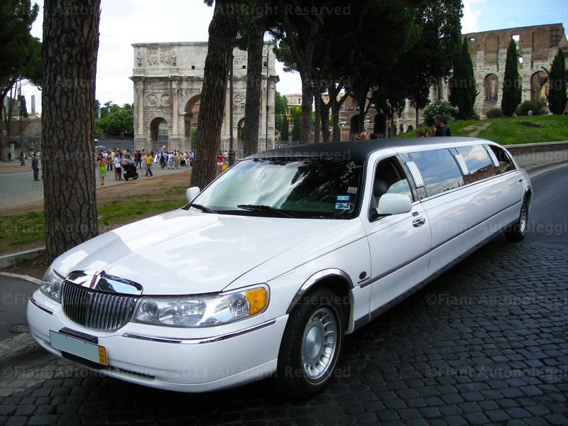 Lincoln Limousine matrimonio Roma